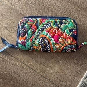 Vera Bradley Colorful Paisley Quilted Wallet